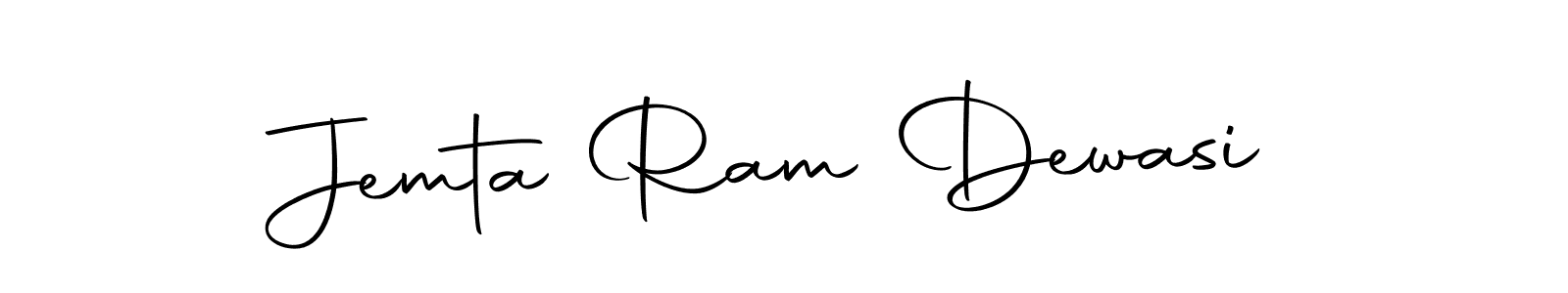 if you are searching for the best signature style for your name Jemta Ram Dewasi. so please give up your signature search. here we have designed multiple signature styles  using Autography-DOLnW. Jemta Ram Dewasi signature style 10 images and pictures png