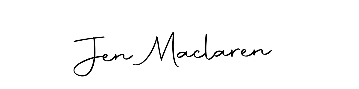 Make a beautiful signature design for name Jen Maclaren. Use this online signature maker to create a handwritten signature for free. Jen Maclaren signature style 10 images and pictures png