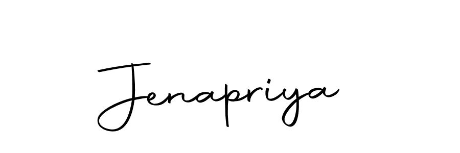 The best way (Autography-DOLnW) to make a short signature is to pick only two or three words in your name. The name Jenapriya include a total of six letters. For converting this name. Jenapriya signature style 10 images and pictures png