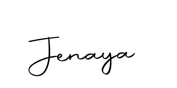 Create a beautiful signature design for name Jenaya. With this signature (Autography-DOLnW) fonts, you can make a handwritten signature for free. Jenaya signature style 10 images and pictures png