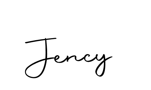 Jency stylish signature style. Best Handwritten Sign (Autography-DOLnW) for my name. Handwritten Signature Collection Ideas for my name Jency. Jency signature style 10 images and pictures png