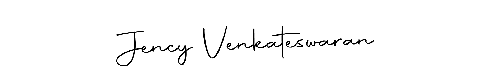 Autography-DOLnW is a professional signature style that is perfect for those who want to add a touch of class to their signature. It is also a great choice for those who want to make their signature more unique. Get Jency Venkateswaran name to fancy signature for free. Jency Venkateswaran signature style 10 images and pictures png