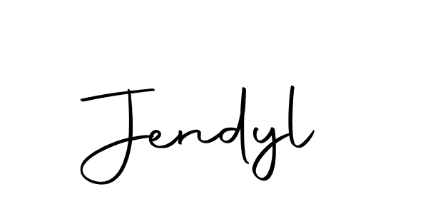 Use a signature maker to create a handwritten signature online. With this signature software, you can design (Autography-DOLnW) your own signature for name Jendyl. Jendyl signature style 10 images and pictures png