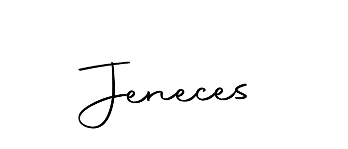 It looks lik you need a new signature style for name Jeneces. Design unique handwritten (Autography-DOLnW) signature with our free signature maker in just a few clicks. Jeneces signature style 10 images and pictures png
