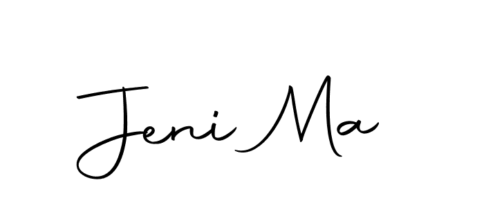Jeni Ma stylish signature style. Best Handwritten Sign (Autography-DOLnW) for my name. Handwritten Signature Collection Ideas for my name Jeni Ma. Jeni Ma signature style 10 images and pictures png