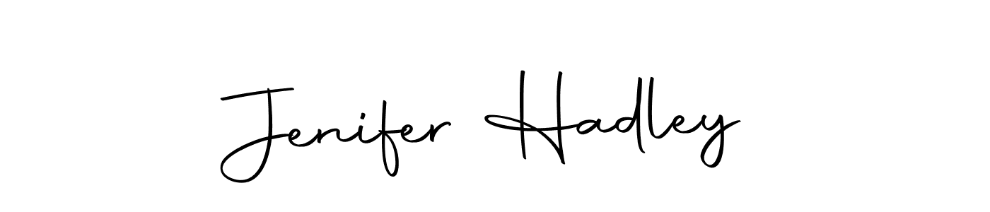 You can use this online signature creator to create a handwritten signature for the name Jenifer Hadley. This is the best online autograph maker. Jenifer Hadley signature style 10 images and pictures png