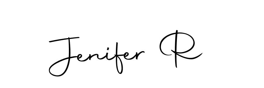 It looks lik you need a new signature style for name Jenifer R. Design unique handwritten (Autography-DOLnW) signature with our free signature maker in just a few clicks. Jenifer R signature style 10 images and pictures png