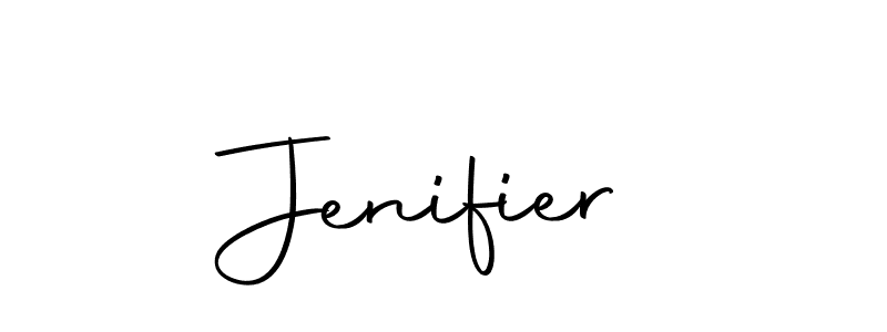 Autography-DOLnW is a professional signature style that is perfect for those who want to add a touch of class to their signature. It is also a great choice for those who want to make their signature more unique. Get Jenifier name to fancy signature for free. Jenifier signature style 10 images and pictures png