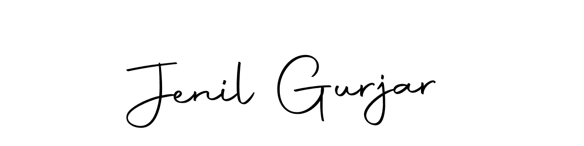 Make a short Jenil Gurjar signature style. Manage your documents anywhere anytime using Autography-DOLnW. Create and add eSignatures, submit forms, share and send files easily. Jenil Gurjar signature style 10 images and pictures png