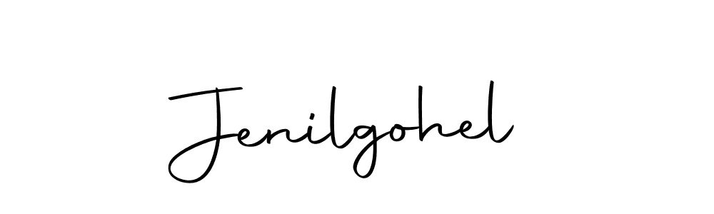 Make a beautiful signature design for name Jenilgohel. With this signature (Autography-DOLnW) style, you can create a handwritten signature for free. Jenilgohel signature style 10 images and pictures png