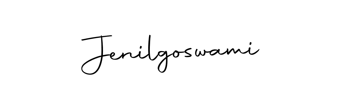 if you are searching for the best signature style for your name Jenilgoswami. so please give up your signature search. here we have designed multiple signature styles  using Autography-DOLnW. Jenilgoswami signature style 10 images and pictures png