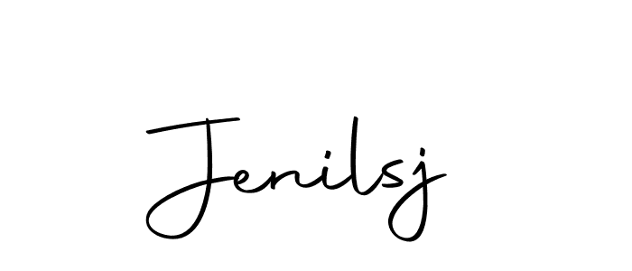 Make a beautiful signature design for name Jenilsj. With this signature (Autography-DOLnW) style, you can create a handwritten signature for free. Jenilsj signature style 10 images and pictures png