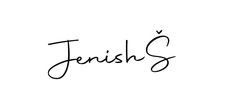 You can use this online signature creator to create a handwritten signature for the name JenishŠ. This is the best online autograph maker. JenishŠ signature style 10 images and pictures png