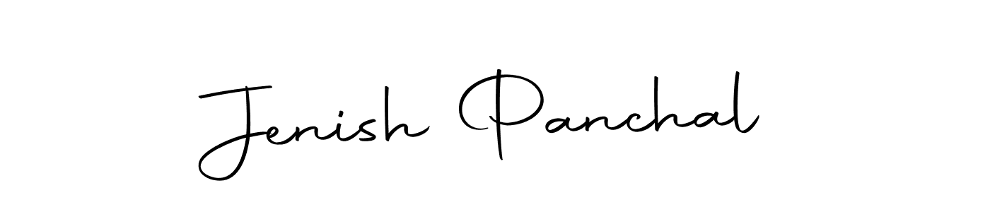 if you are searching for the best signature style for your name Jenish Panchal. so please give up your signature search. here we have designed multiple signature styles  using Autography-DOLnW. Jenish Panchal signature style 10 images and pictures png