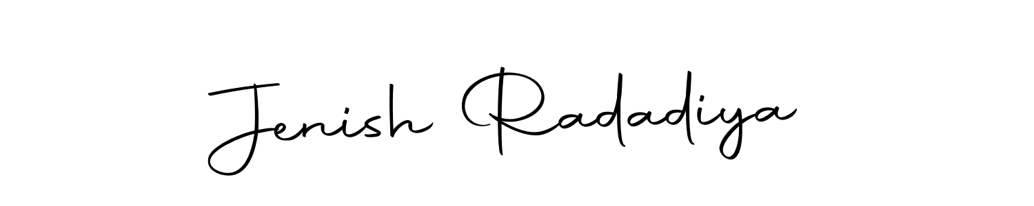 Here are the top 10 professional signature styles for the name Jenish Radadiya. These are the best autograph styles you can use for your name. Jenish Radadiya signature style 10 images and pictures png