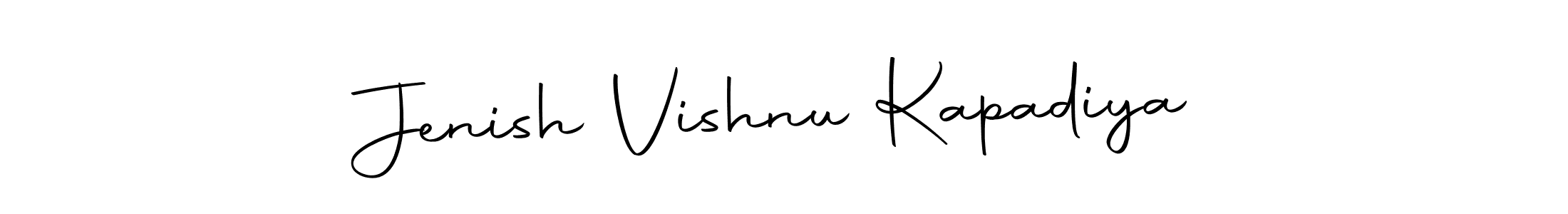 It looks lik you need a new signature style for name Jenish Vishnu Kapadiya. Design unique handwritten (Autography-DOLnW) signature with our free signature maker in just a few clicks. Jenish Vishnu Kapadiya signature style 10 images and pictures png