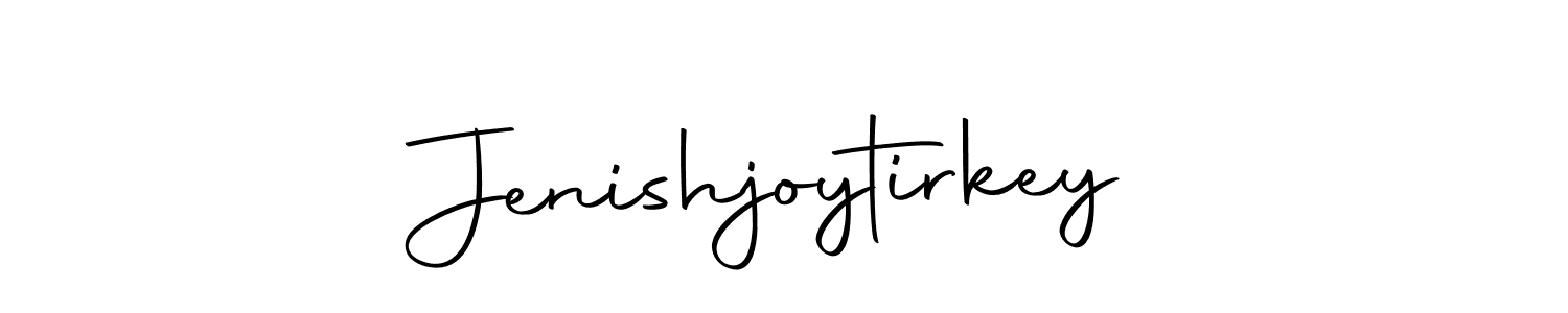 How to make Jenishjoytirkey signature? Autography-DOLnW is a professional autograph style. Create handwritten signature for Jenishjoytirkey name. Jenishjoytirkey signature style 10 images and pictures png
