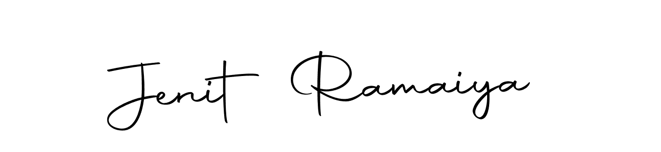 You can use this online signature creator to create a handwritten signature for the name Jenit Ramaiya. This is the best online autograph maker. Jenit Ramaiya signature style 10 images and pictures png