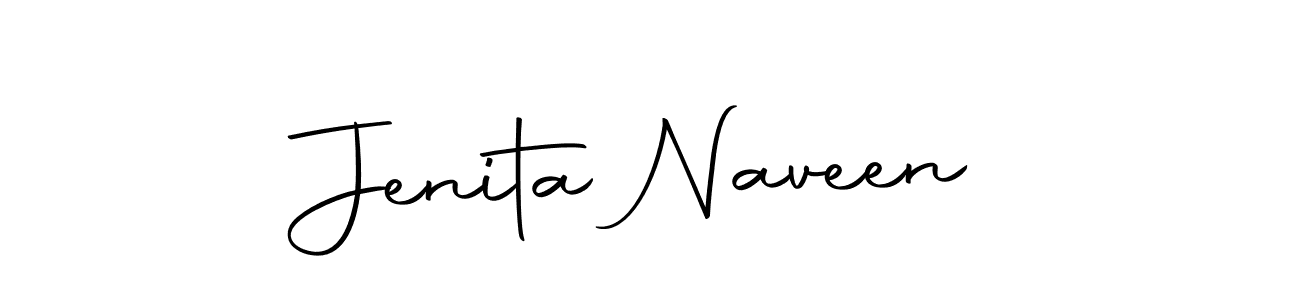 You should practise on your own different ways (Autography-DOLnW) to write your name (Jenita Naveen) in signature. don't let someone else do it for you. Jenita Naveen signature style 10 images and pictures png