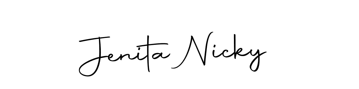 See photos of Jenita Nicky official signature by Spectra . Check more albums & portfolios. Read reviews & check more about Autography-DOLnW font. Jenita Nicky signature style 10 images and pictures png