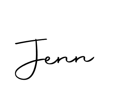 Also we have Jenn name is the best signature style. Create professional handwritten signature collection using Autography-DOLnW autograph style. Jenn signature style 10 images and pictures png