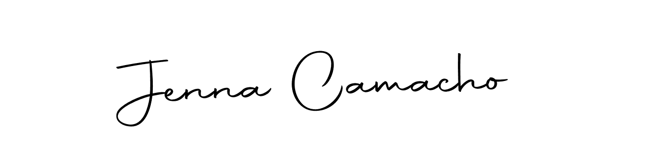 Make a beautiful signature design for name Jenna Camacho. With this signature (Autography-DOLnW) style, you can create a handwritten signature for free. Jenna Camacho signature style 10 images and pictures png