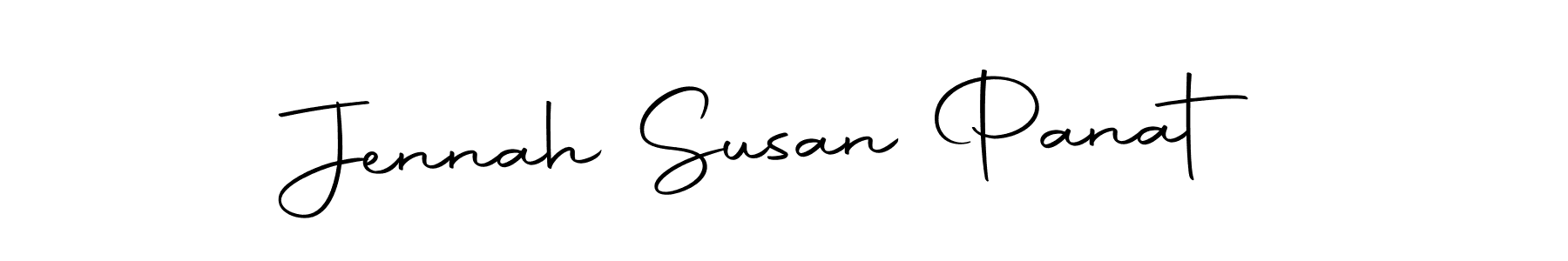 You should practise on your own different ways (Autography-DOLnW) to write your name (Jennah Susan Panat) in signature. don't let someone else do it for you. Jennah Susan Panat signature style 10 images and pictures png