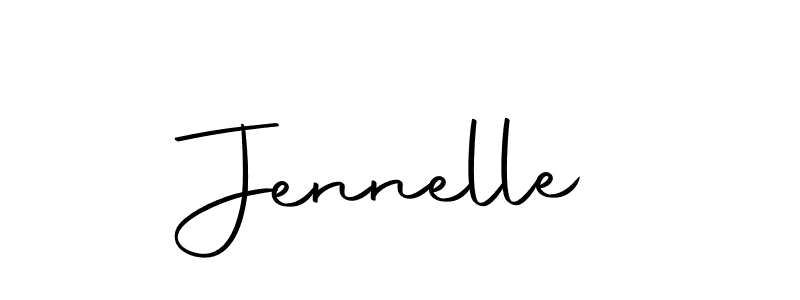 How to make Jennelle name signature. Use Autography-DOLnW style for creating short signs online. This is the latest handwritten sign. Jennelle signature style 10 images and pictures png