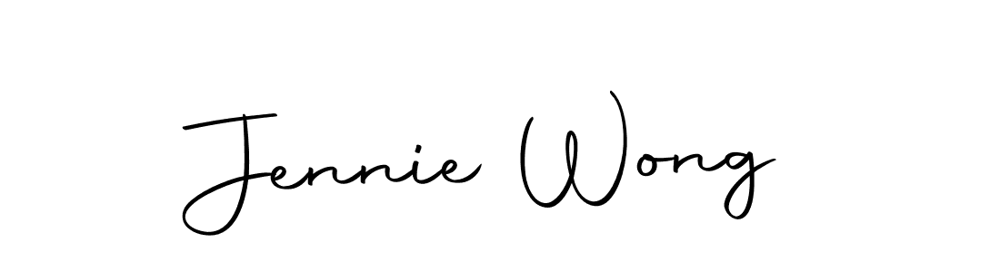 The best way (Autography-DOLnW) to make a short signature is to pick only two or three words in your name. The name Jennie Wong include a total of six letters. For converting this name. Jennie Wong signature style 10 images and pictures png