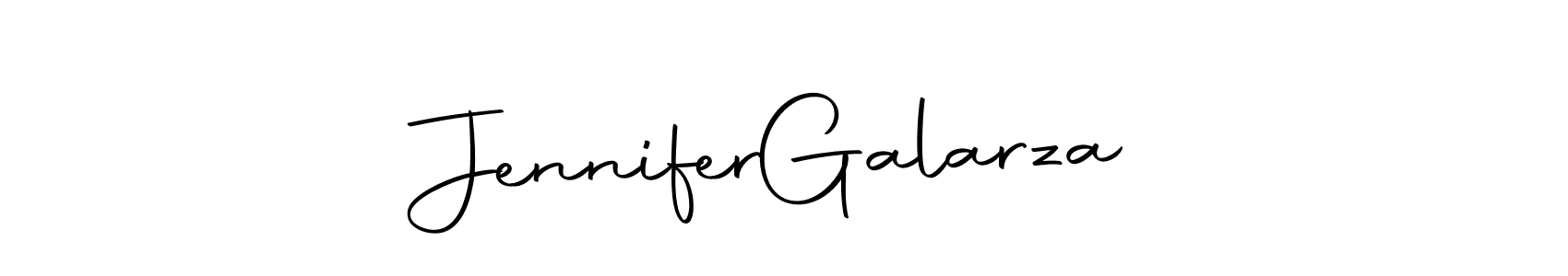 Create a beautiful signature design for name Jennifer  Galarza. With this signature (Autography-DOLnW) fonts, you can make a handwritten signature for free. Jennifer  Galarza signature style 10 images and pictures png