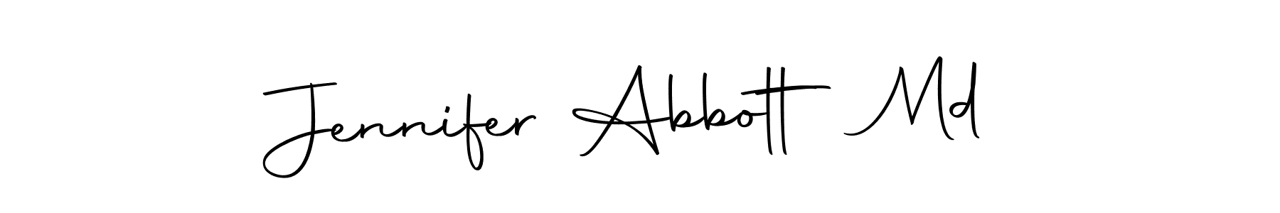 The best way (Autography-DOLnW) to make a short signature is to pick only two or three words in your name. The name Jennifer Abbott Md include a total of six letters. For converting this name. Jennifer Abbott Md signature style 10 images and pictures png