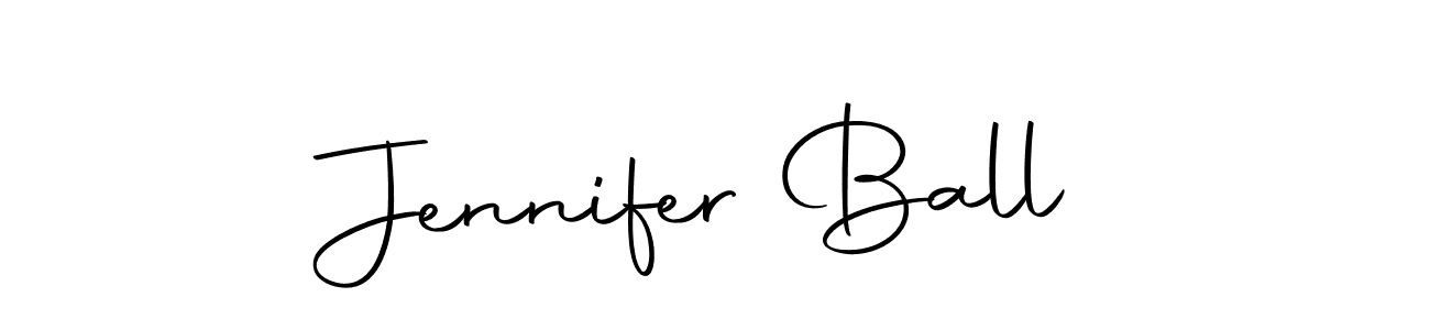 Create a beautiful signature design for name Jennifer Ball. With this signature (Autography-DOLnW) fonts, you can make a handwritten signature for free. Jennifer Ball signature style 10 images and pictures png