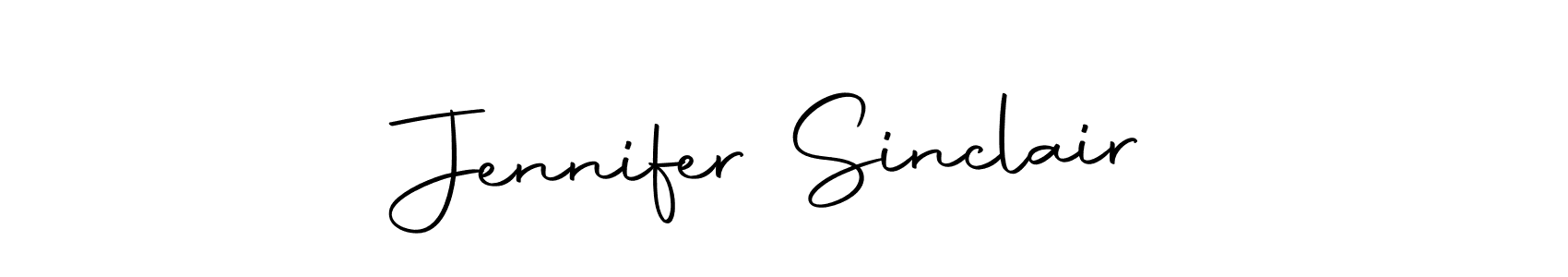 It looks lik you need a new signature style for name Jennifer Sinclair. Design unique handwritten (Autography-DOLnW) signature with our free signature maker in just a few clicks. Jennifer Sinclair signature style 10 images and pictures png