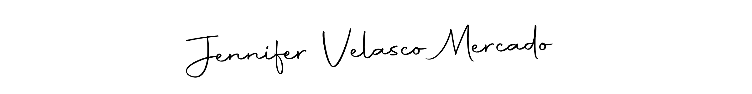 Make a beautiful signature design for name Jennifer Velasco Mercado. With this signature (Autography-DOLnW) style, you can create a handwritten signature for free. Jennifer Velasco Mercado signature style 10 images and pictures png