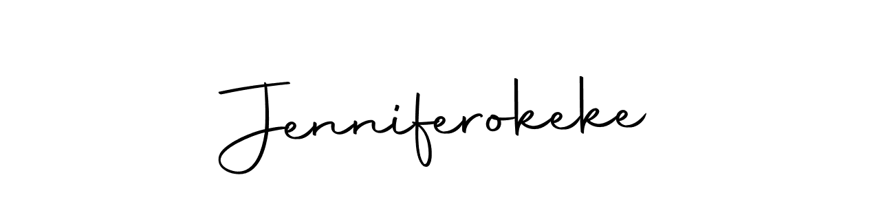It looks lik you need a new signature style for name Jenniferokeke. Design unique handwritten (Autography-DOLnW) signature with our free signature maker in just a few clicks. Jenniferokeke signature style 10 images and pictures png