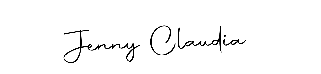 Make a short Jenny Claudia signature style. Manage your documents anywhere anytime using Autography-DOLnW. Create and add eSignatures, submit forms, share and send files easily. Jenny Claudia signature style 10 images and pictures png