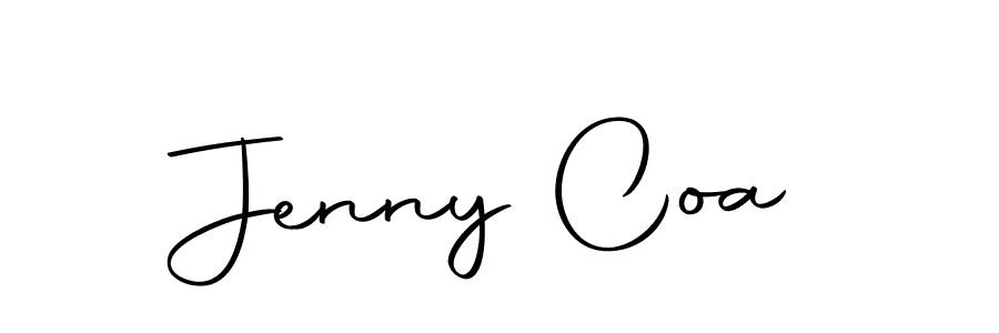 It looks lik you need a new signature style for name Jenny Coa. Design unique handwritten (Autography-DOLnW) signature with our free signature maker in just a few clicks. Jenny Coa signature style 10 images and pictures png