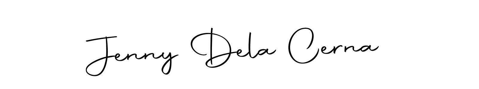 It looks lik you need a new signature style for name Jenny Dela Cerna. Design unique handwritten (Autography-DOLnW) signature with our free signature maker in just a few clicks. Jenny Dela Cerna signature style 10 images and pictures png