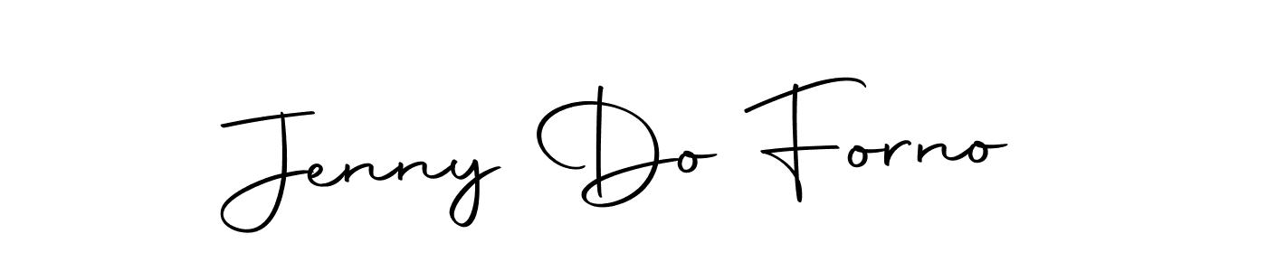 Jenny Do Forno stylish signature style. Best Handwritten Sign (Autography-DOLnW) for my name. Handwritten Signature Collection Ideas for my name Jenny Do Forno. Jenny Do Forno signature style 10 images and pictures png