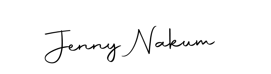 The best way (Autography-DOLnW) to make a short signature is to pick only two or three words in your name. The name Jenny Nakum include a total of six letters. For converting this name. Jenny Nakum signature style 10 images and pictures png