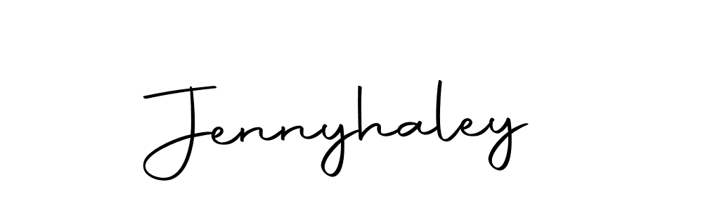 Also we have Jennyhaley name is the best signature style. Create professional handwritten signature collection using Autography-DOLnW autograph style. Jennyhaley signature style 10 images and pictures png