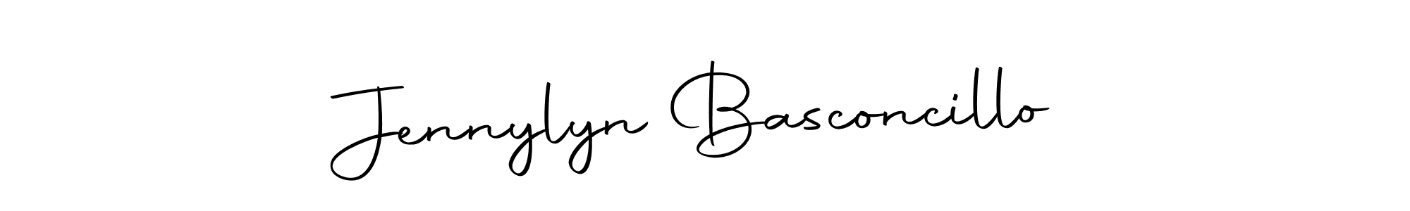 How to make Jennylyn Basconcillo name signature. Use Autography-DOLnW style for creating short signs online. This is the latest handwritten sign. Jennylyn Basconcillo signature style 10 images and pictures png