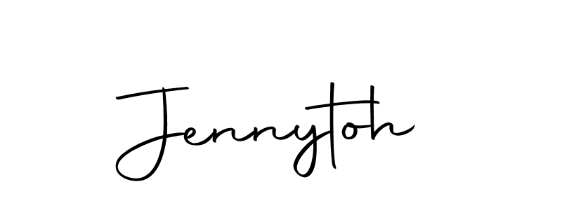 How to make Jennytoh signature? Autography-DOLnW is a professional autograph style. Create handwritten signature for Jennytoh name. Jennytoh signature style 10 images and pictures png