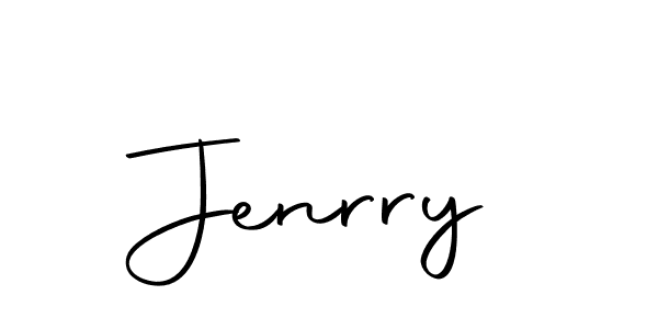 if you are searching for the best signature style for your name Jenrry. so please give up your signature search. here we have designed multiple signature styles  using Autography-DOLnW. Jenrry signature style 10 images and pictures png