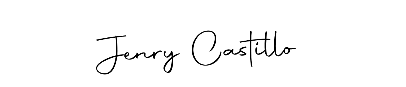 Jenry Castillo stylish signature style. Best Handwritten Sign (Autography-DOLnW) for my name. Handwritten Signature Collection Ideas for my name Jenry Castillo. Jenry Castillo signature style 10 images and pictures png