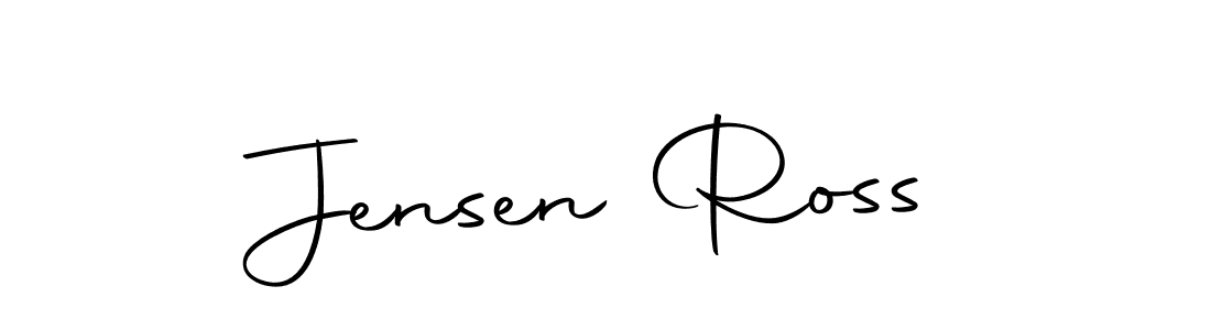 Design your own signature with our free online signature maker. With this signature software, you can create a handwritten (Autography-DOLnW) signature for name Jensen Ross. Jensen Ross signature style 10 images and pictures png