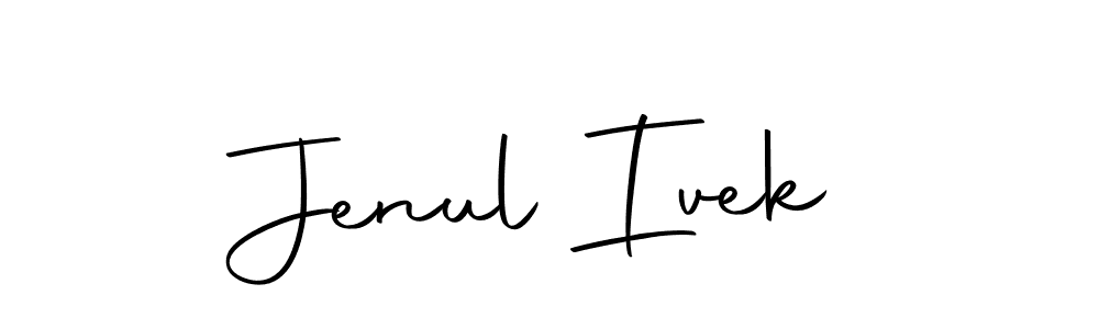 Make a short Jenul Ivek signature style. Manage your documents anywhere anytime using Autography-DOLnW. Create and add eSignatures, submit forms, share and send files easily. Jenul Ivek signature style 10 images and pictures png