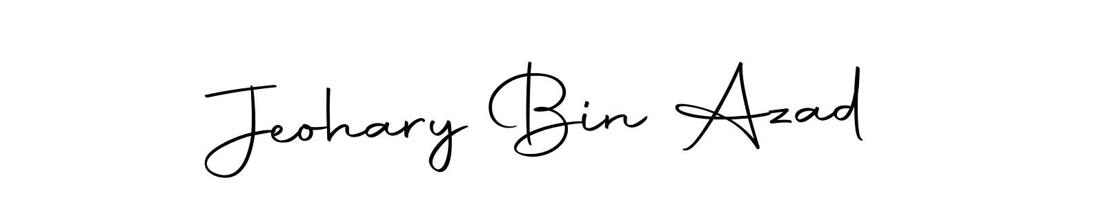 if you are searching for the best signature style for your name Jeohary Bin Azad. so please give up your signature search. here we have designed multiple signature styles  using Autography-DOLnW. Jeohary Bin Azad signature style 10 images and pictures png