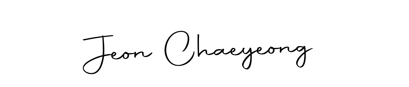 Make a short Jeon Chaeyeong signature style. Manage your documents anywhere anytime using Autography-DOLnW. Create and add eSignatures, submit forms, share and send files easily. Jeon Chaeyeong signature style 10 images and pictures png