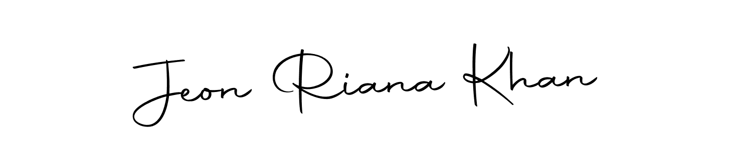 Also You can easily find your signature by using the search form. We will create Jeon Riana Khan name handwritten signature images for you free of cost using Autography-DOLnW sign style. Jeon Riana Khan signature style 10 images and pictures png